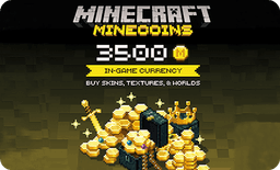 3500 Minecraft Minecoin Card (Email Delivery)